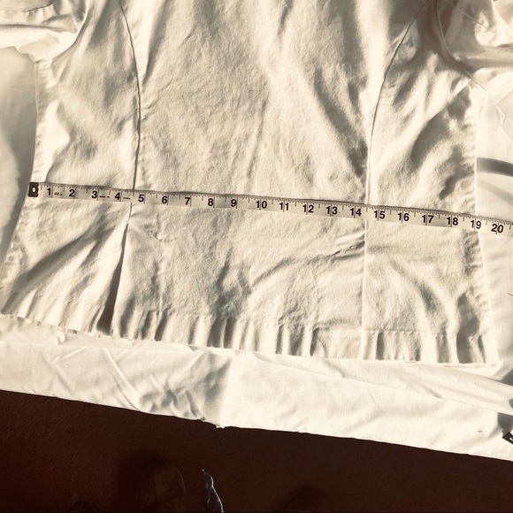 Mossimo Vintage women’s white military style shoulder blazer jacket size L - Picture 9 of 12